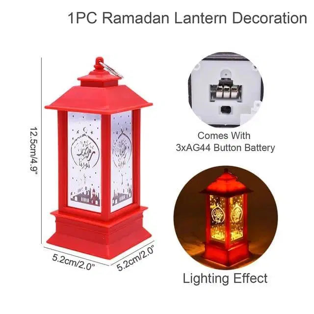 Ramadan Decoration Lamp, Pack Of 3